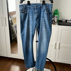 West Nomad Slim Fit Blue Jeans